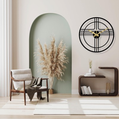 Minimalist Metal Wall Clock